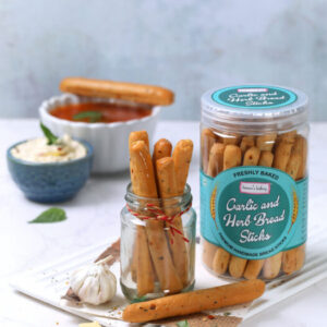 GARLIC HERB BREAD STICKS