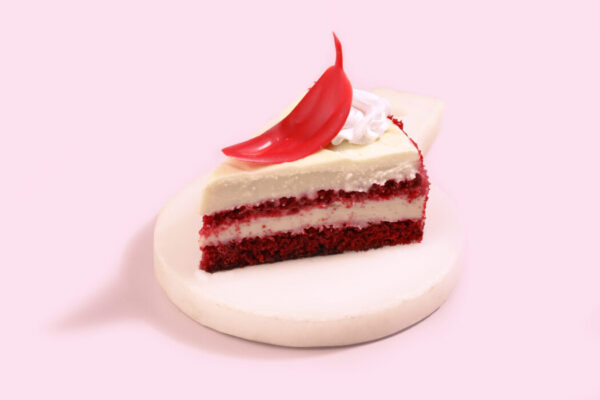 RED VELVET CHEESECAKE SLICE
