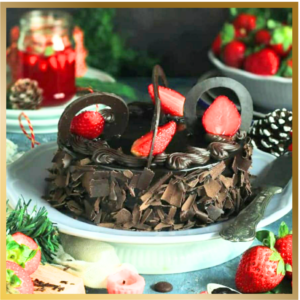CHOCOLATE STRAWBERRY CAKE