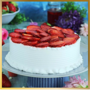 FRESH CREAM STRAWBERRY OVERLOAD CAKE